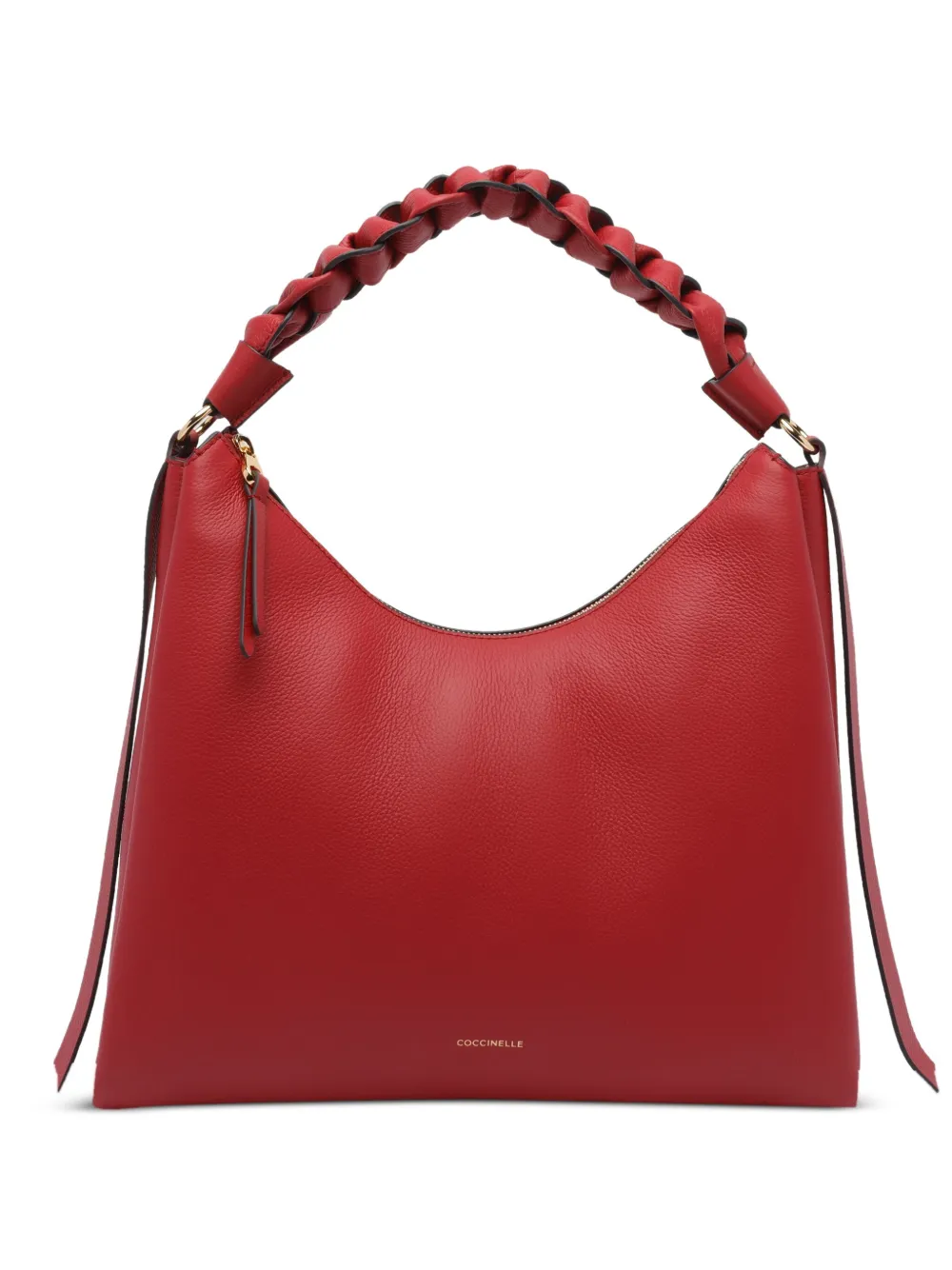 Coccinelle Leren schoudertas Rood