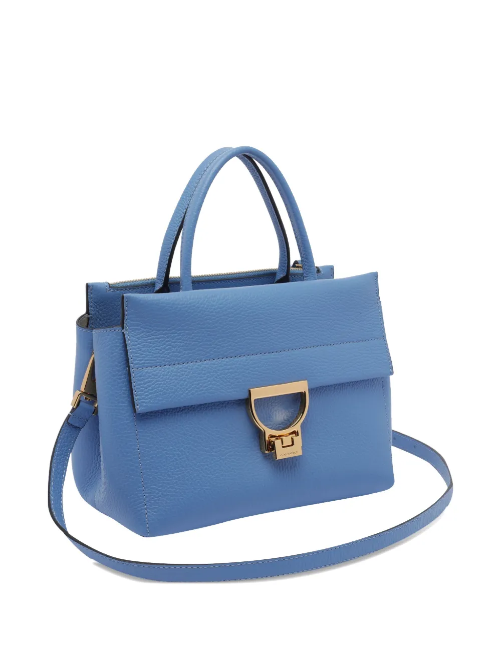 Coccinelle Arlettis suède shopper Blauw