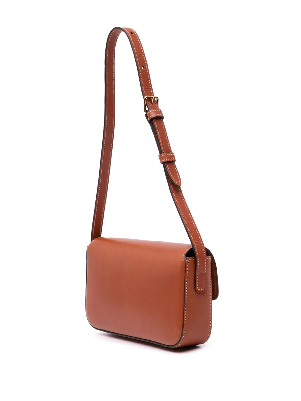 Celine Pre-Owned 2021 Leather Triomphe Claude shoulder bag | Pre-Owned | Image 2