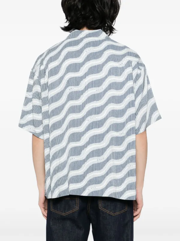 Visvim Copa Silk Shirt | Blue | FARFETCH