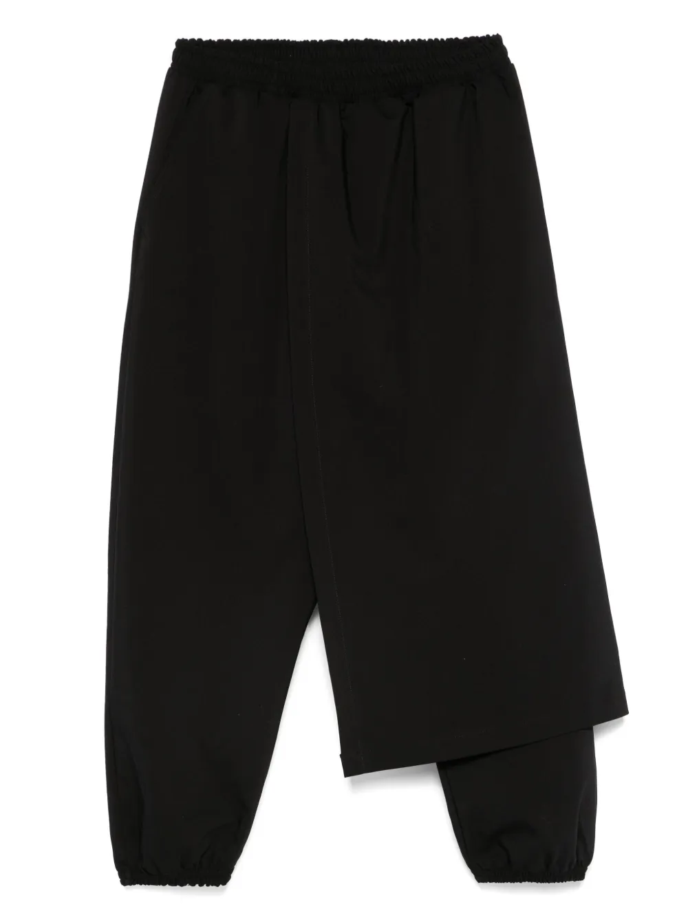Alchemy layered cropped trousers | Black | Image 1