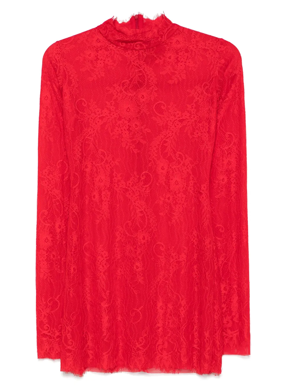 Atu Body Couture Mini-jurk met kant Rood