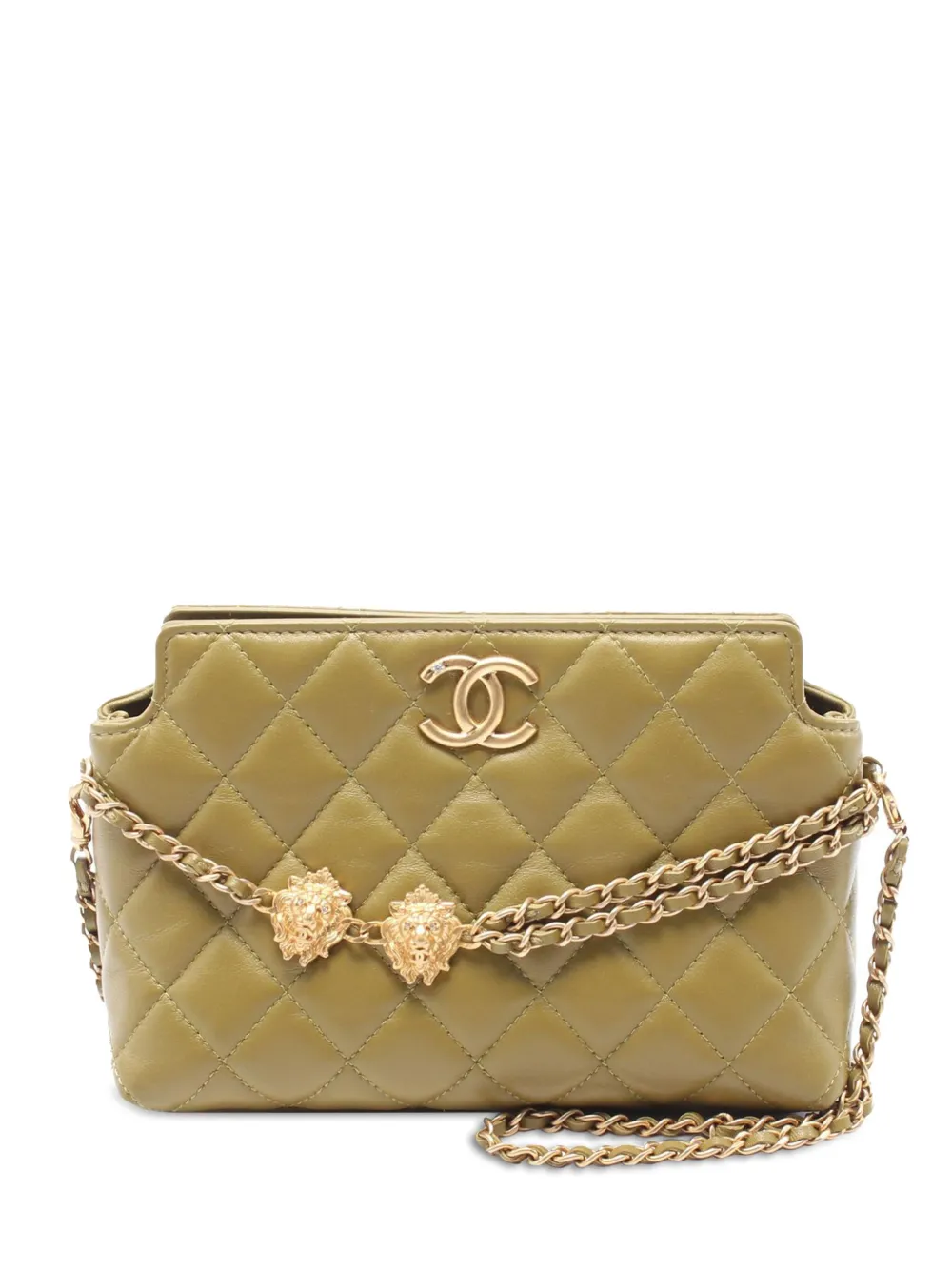 Image 1 of CHANEL Pre-Owned 2021-2024 Quilted Lambskin Leo shoulder bag