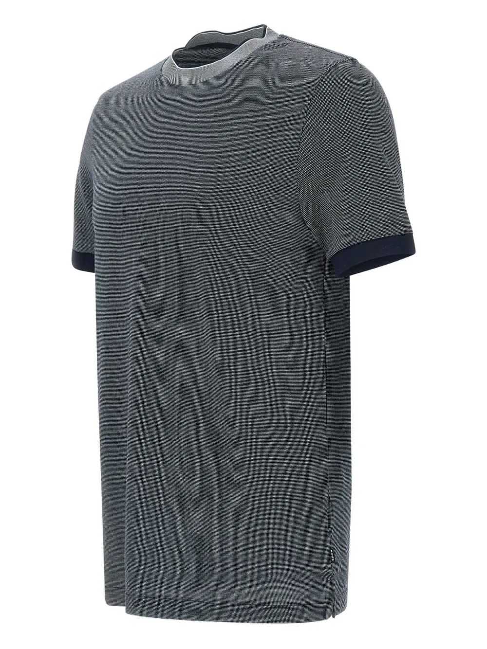 BOSS T-shirt met ronde hals Zwart