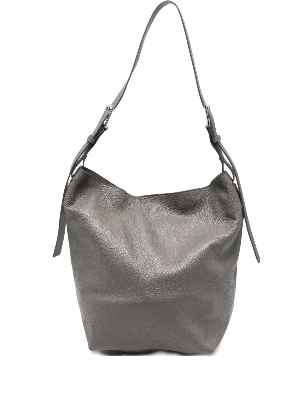 P.A.R.O.S.H. buckle-fastening leather shoulder bag | Grey | Image 1