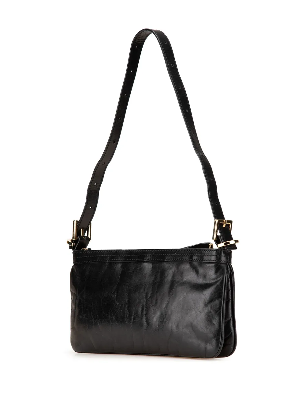 Givenchy Pre-Owned 2002 Leather Zip Logo shoulder bag | Bags | Image 2