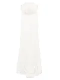 Redemption patterned-jacquard maxi dress - White