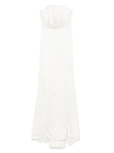 Redemption vestido largo con motivo en jacquard