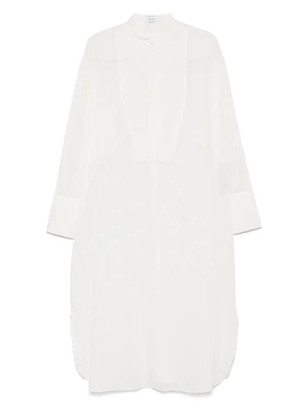 【Alexander McQueen】★midi shirt dress Cotton-Midi-Shirt-Dress-