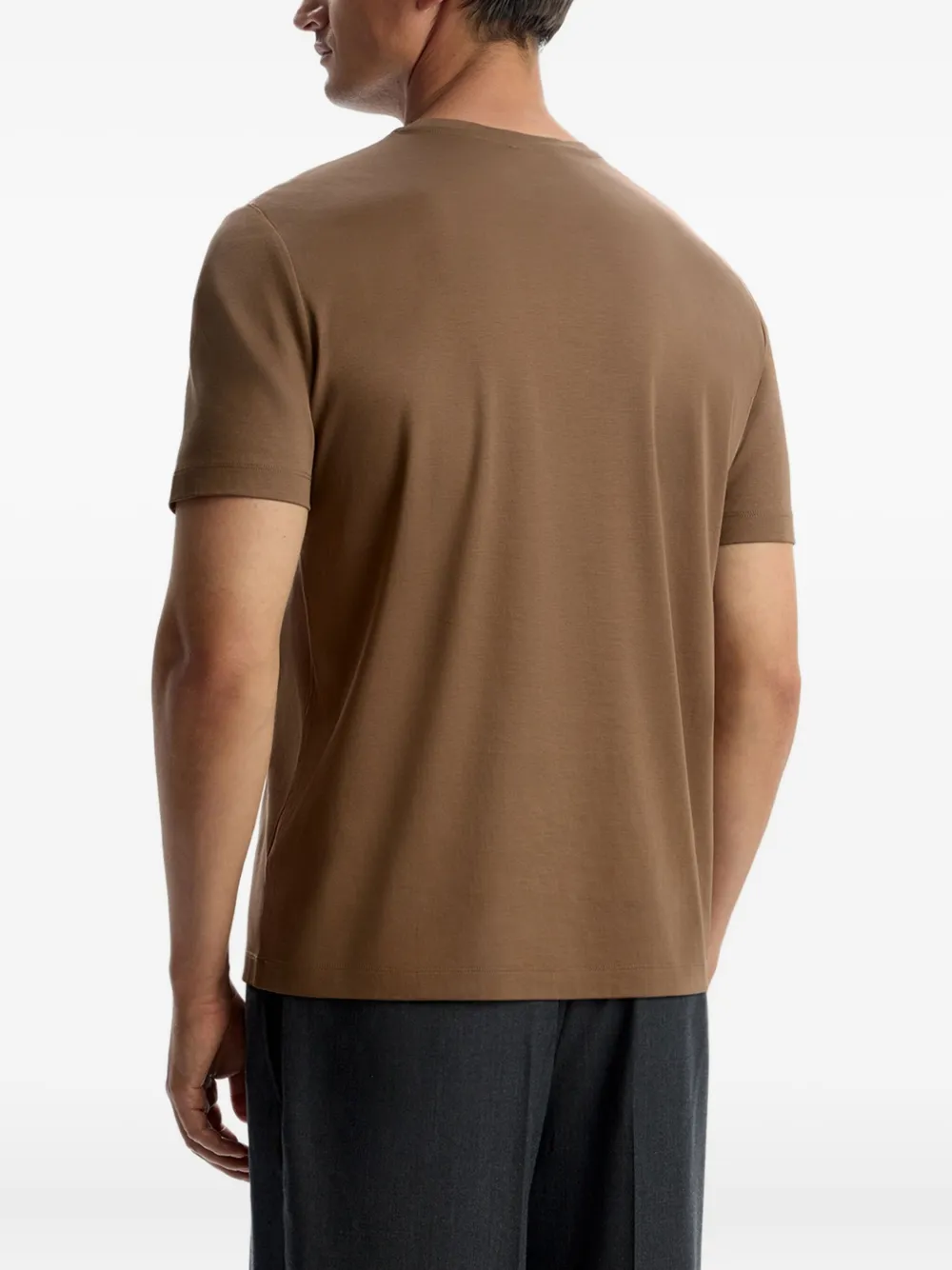 12 STOREEZ T-shirt met korte mouwen Bruin