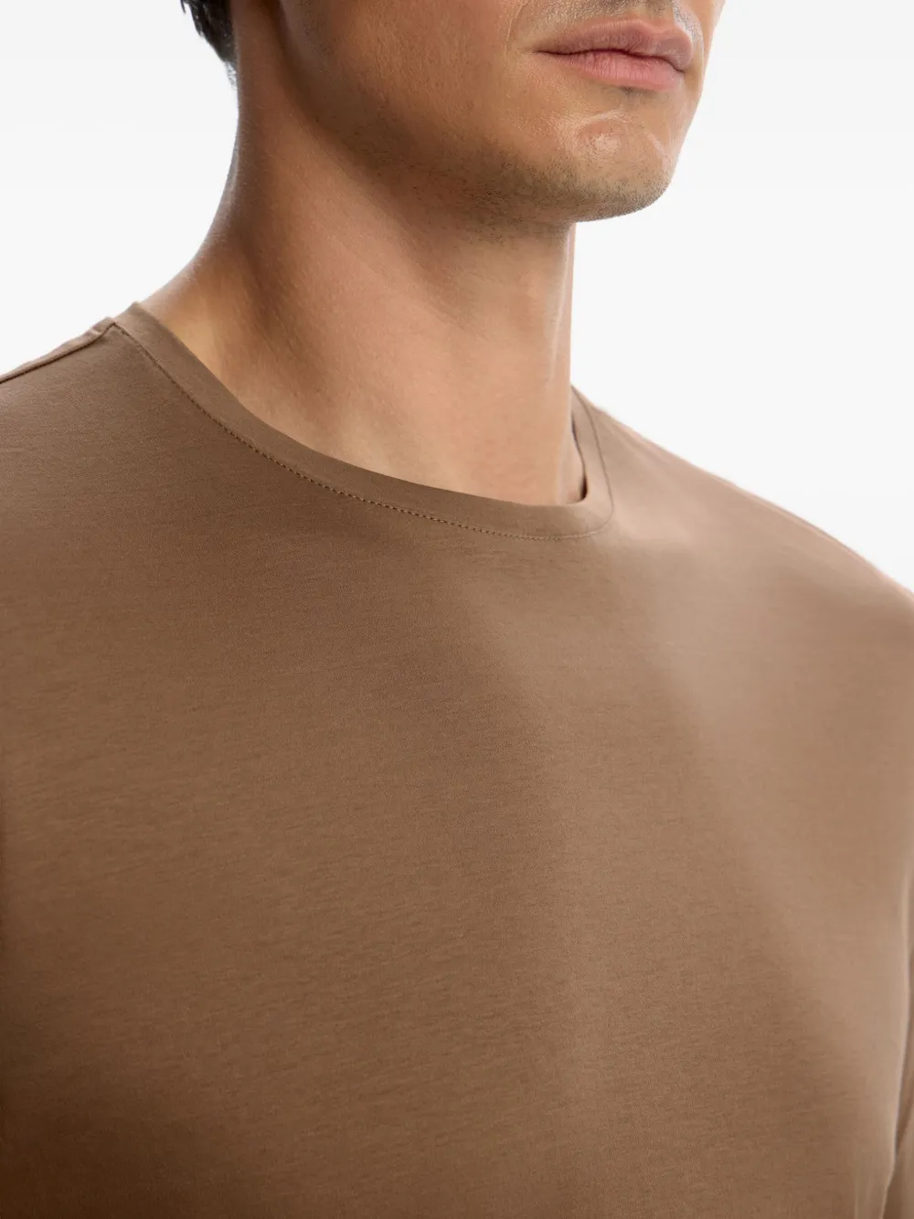 12 STOREEZ T-shirt met korte mouwen Bruin