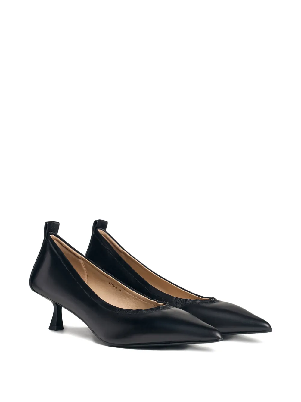 12 STOREEZ 50mm leather pumps | Heeled Pumps | Image 2