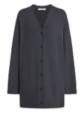 12 STOREEZ button-front cardigan - Grey