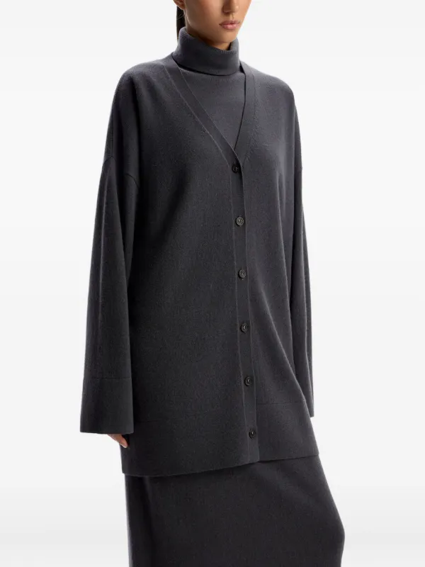 12 STOREEZ button-front Cardigan | Grey | FARFETCH ZA