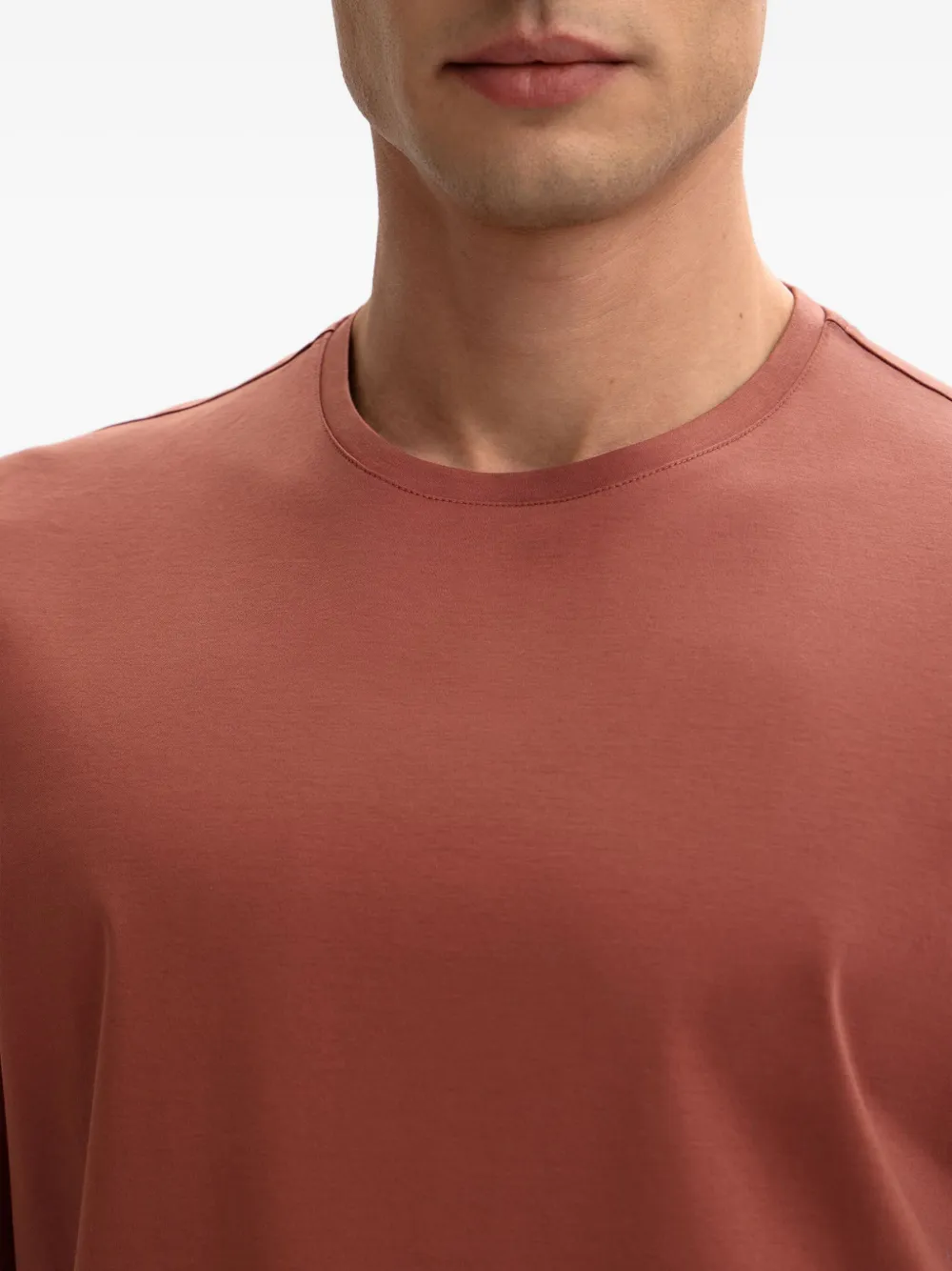 12 STOREEZ T-shirt met ronde hals Bruin