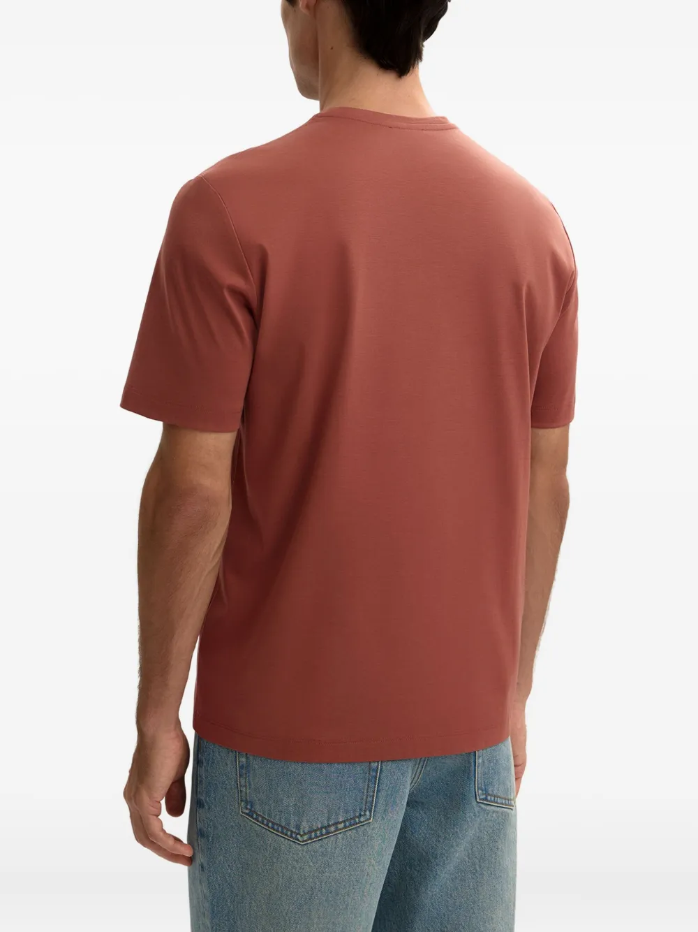 12 STOREEZ T-shirt met ronde hals Bruin