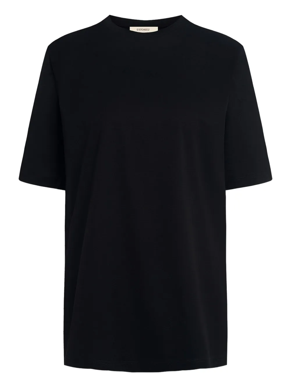 12 STOREEZ T-shirt met korte mouwen Zwart