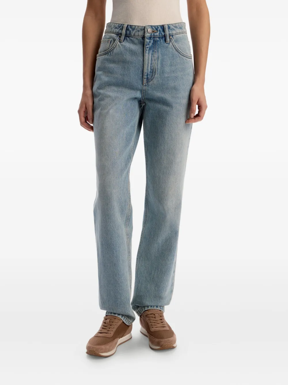 12 STOREEZ Straight jeans Blauw