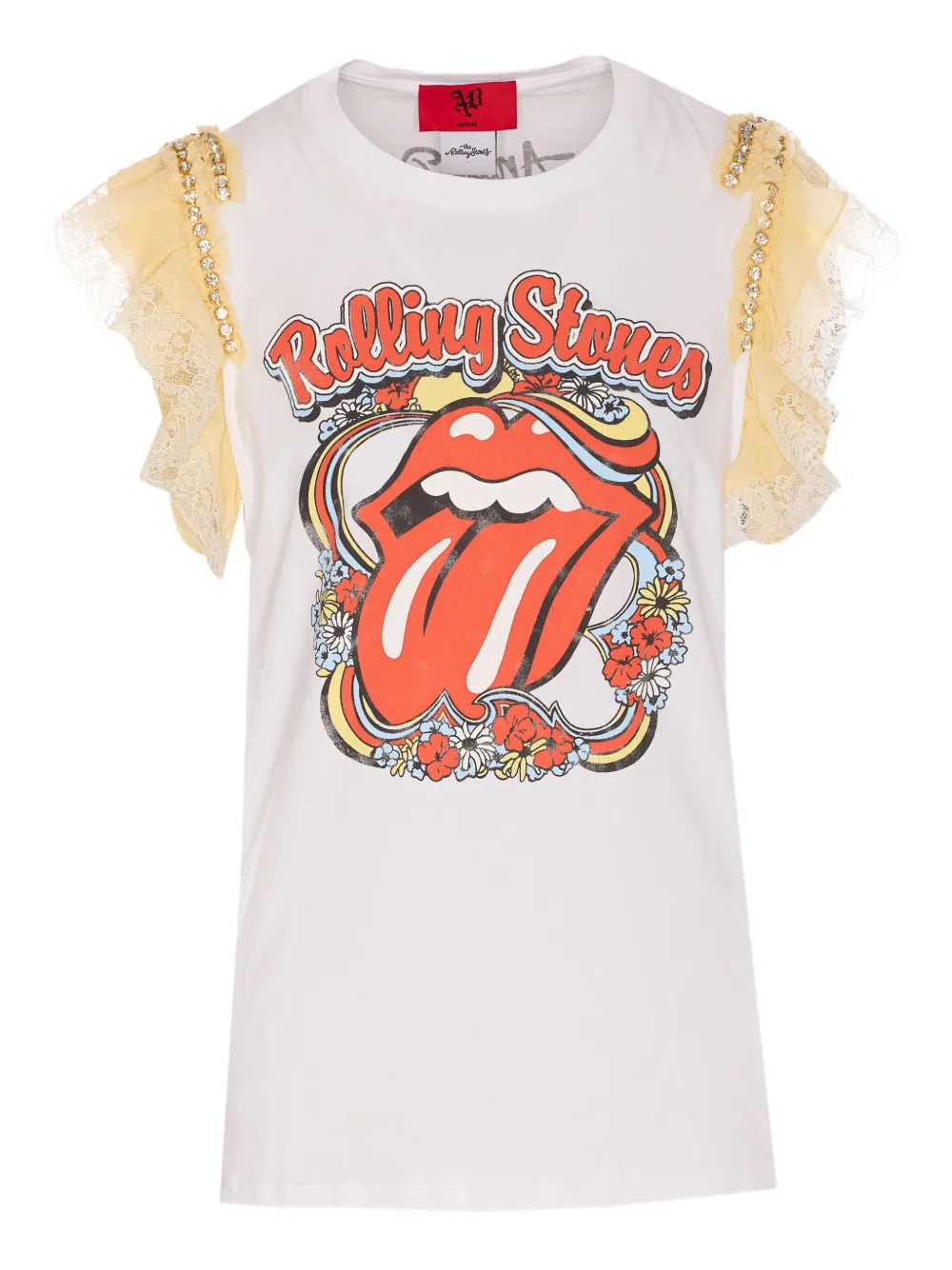 x The Rolling Stones Lace Stones T-shirt