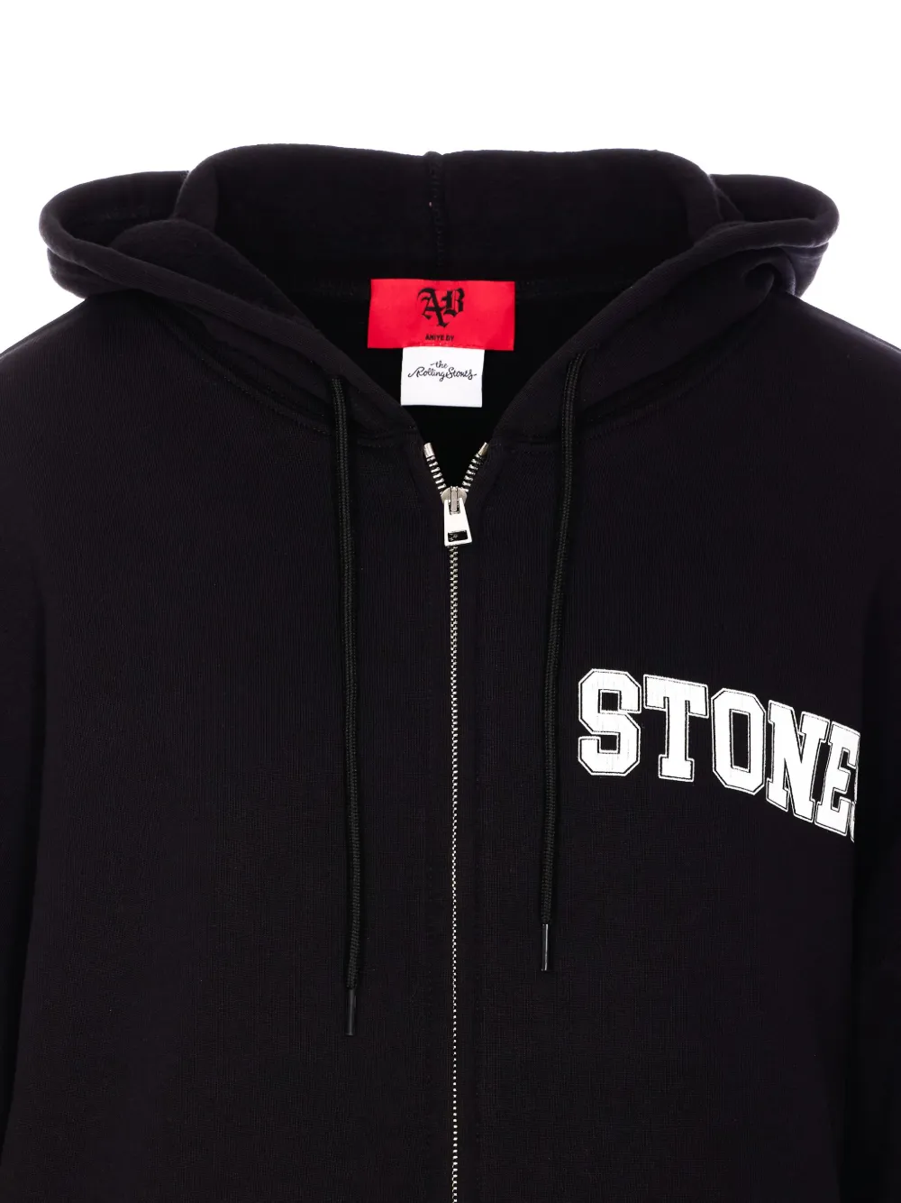 graphic-print hoodie