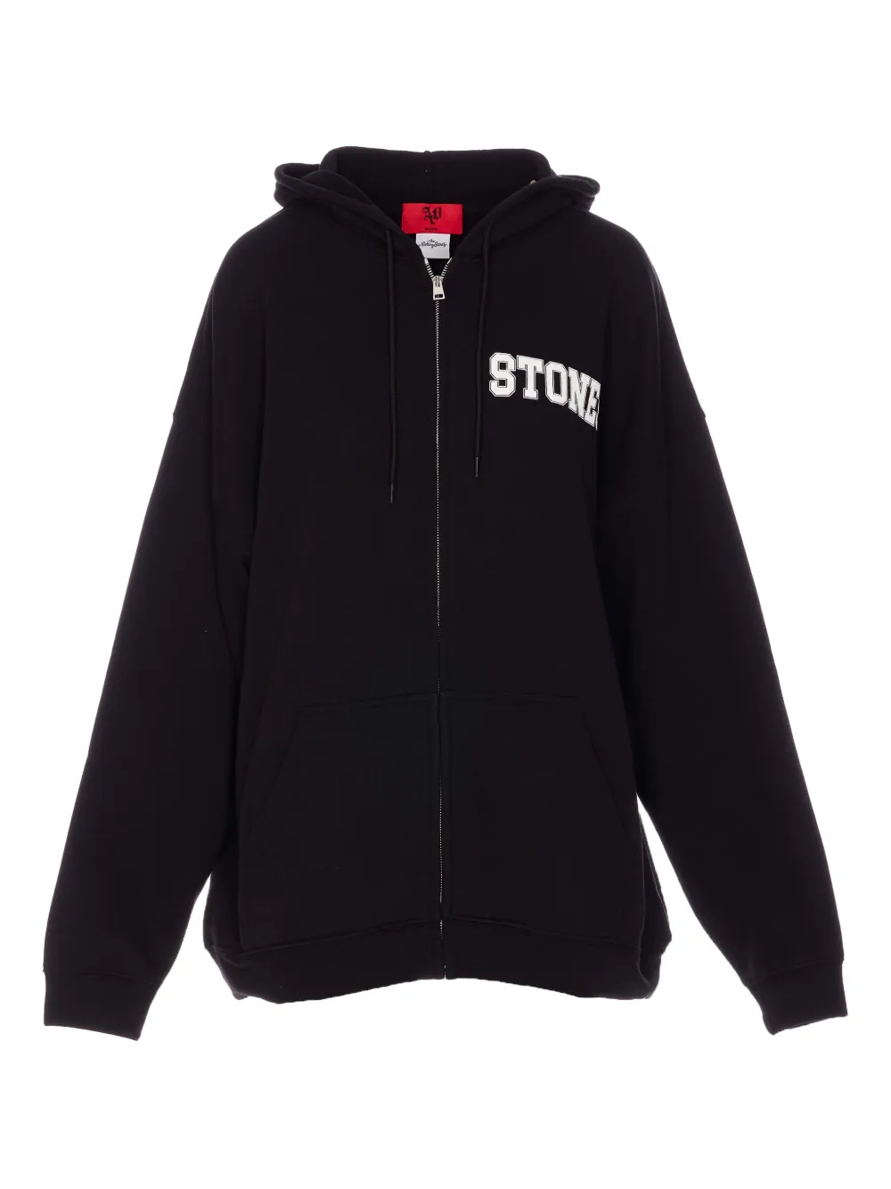 graphic-print hoodie