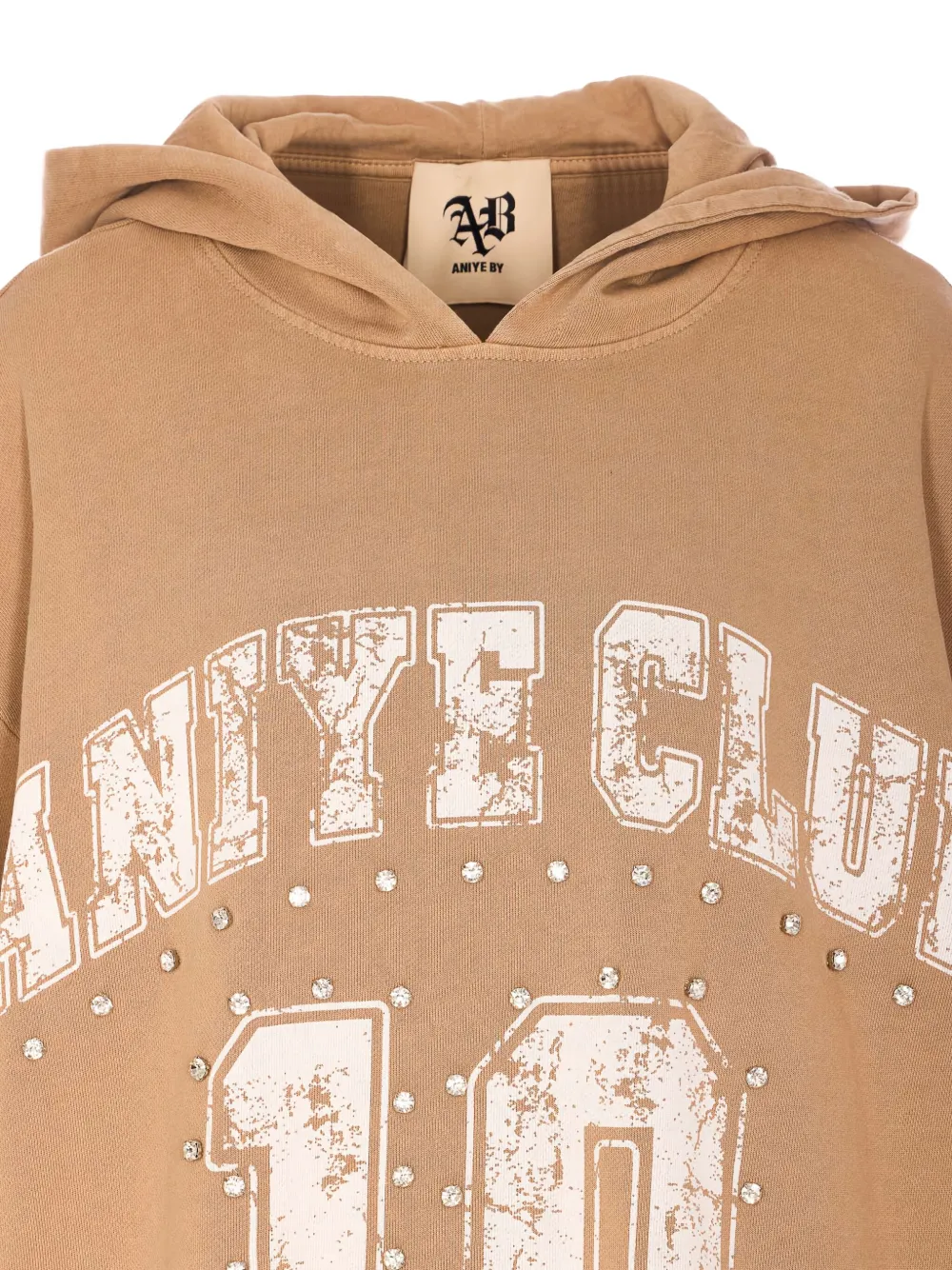 logo-print hoodie