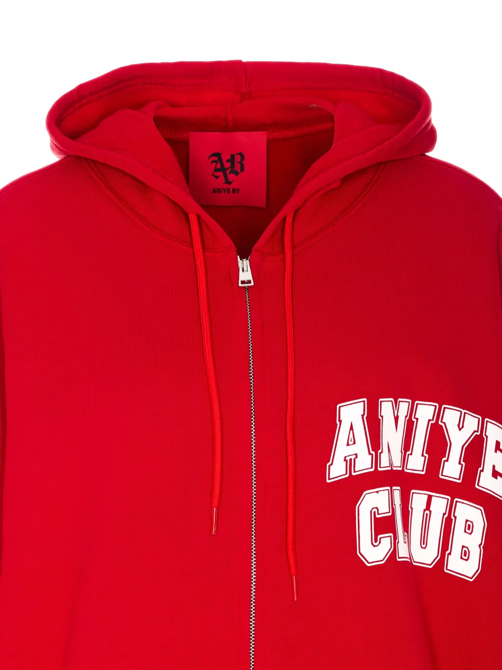 cotton zip-up hoodie