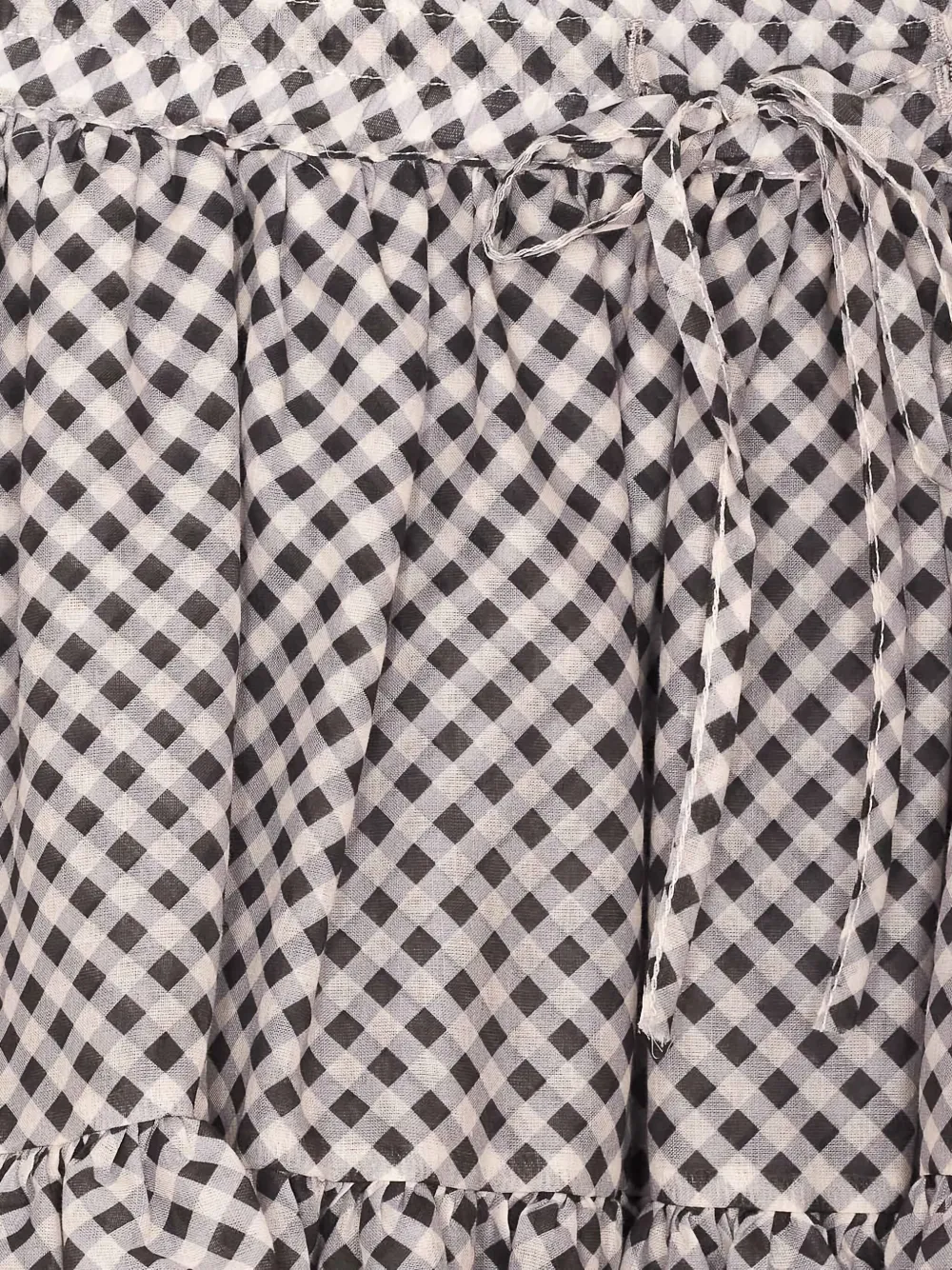 checked skirt