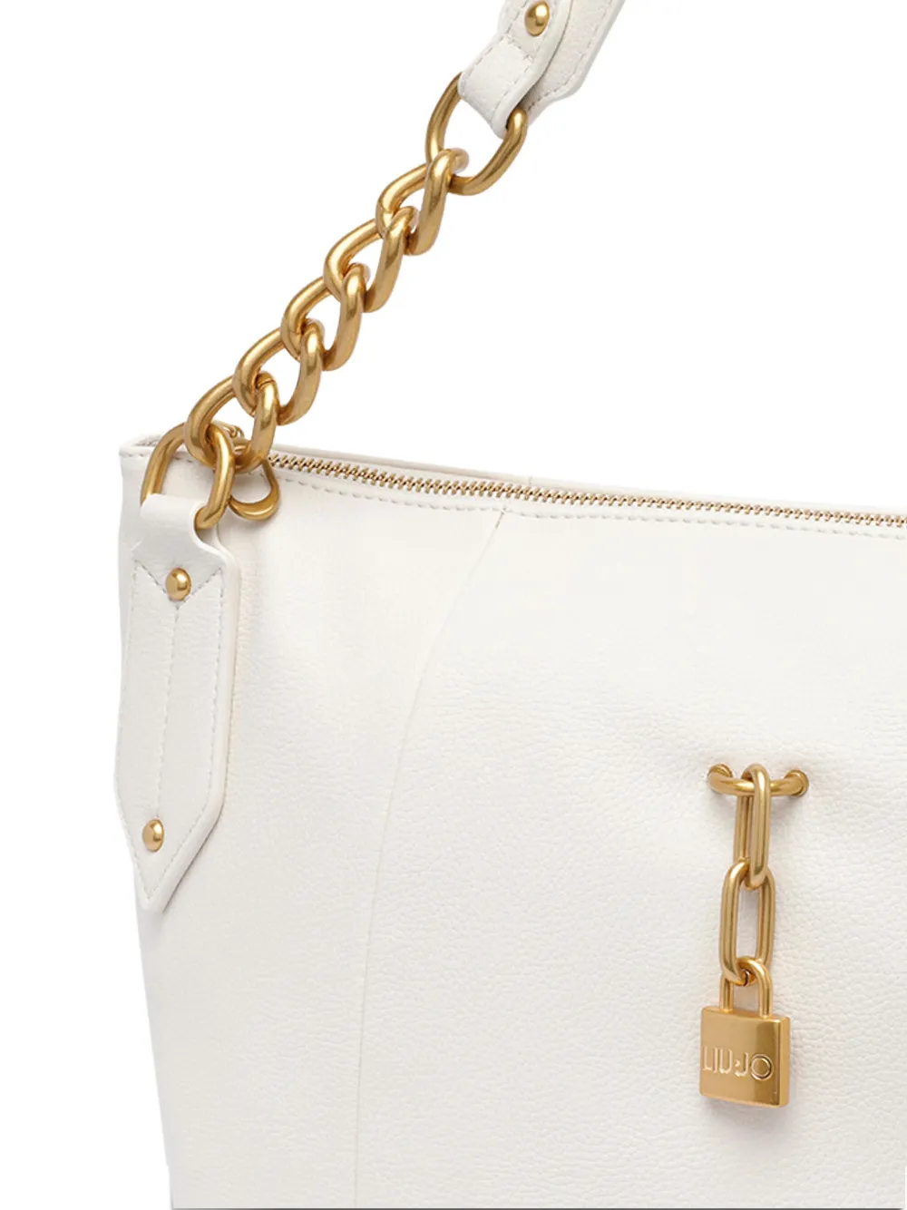 LIU JO Shopper met draaislot Wit