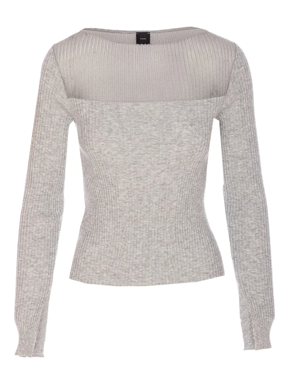 PINKO Colime gebreide top Grijs