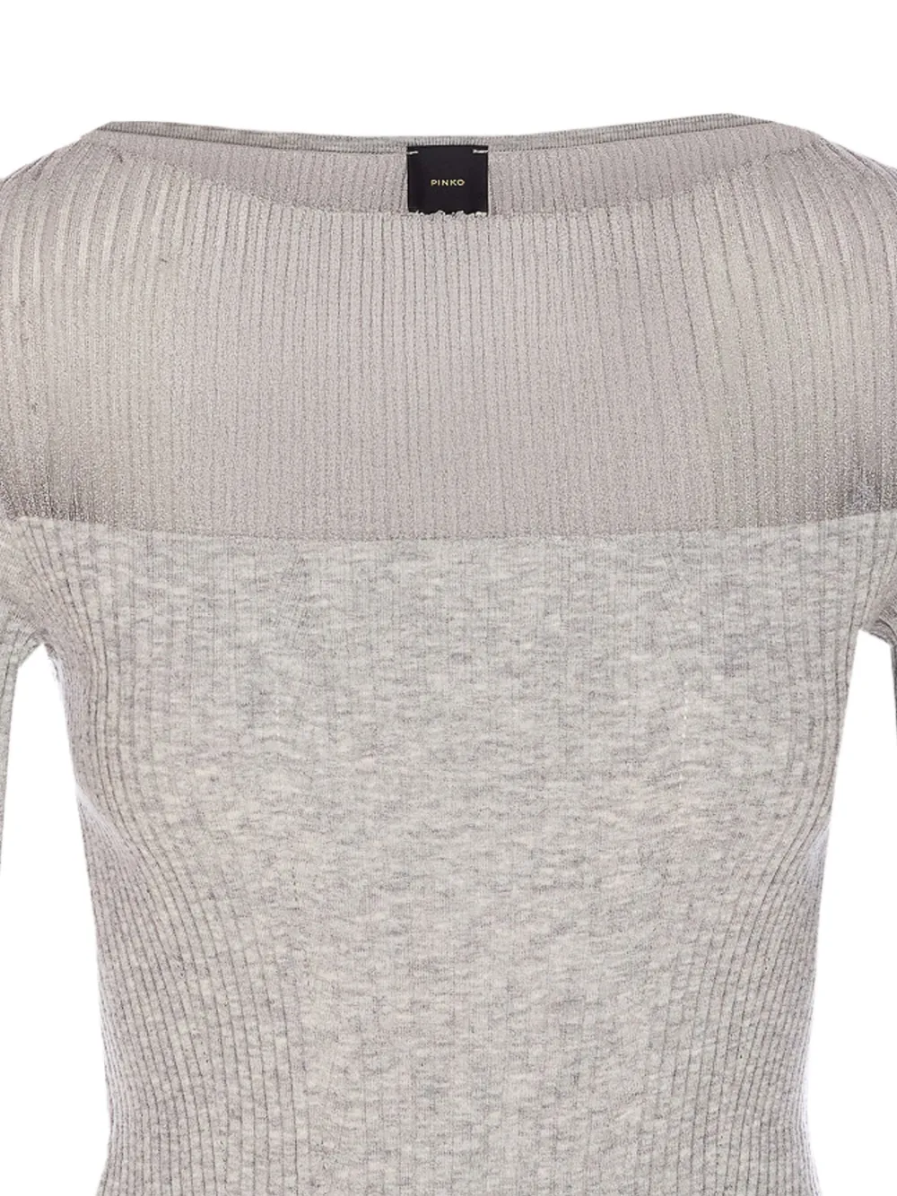 PINKO Colime gebreide top Grijs
