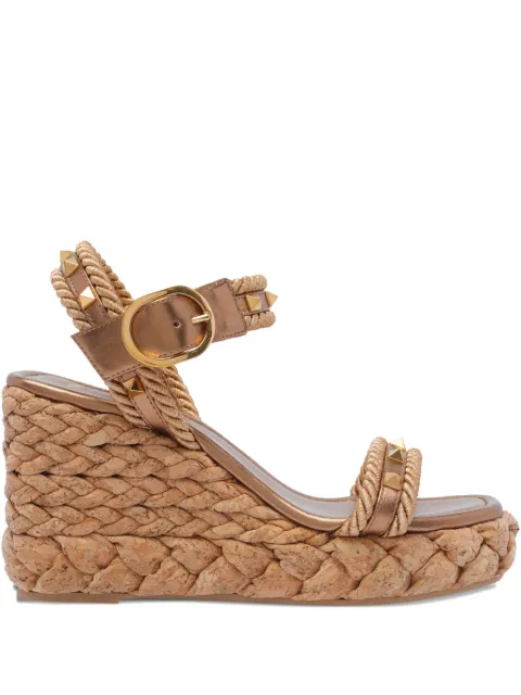 Valentino Garavani 100mm leather sandals