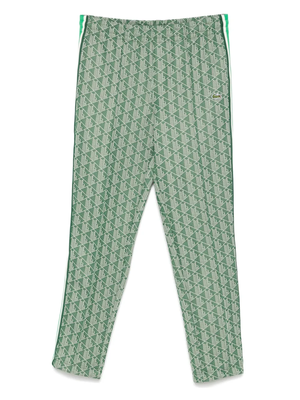 Lacoste Trainingsbroek met jacquard Groen