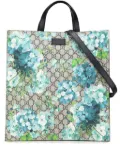 Gucci Pre-Owned 2000-2015 GG Supreme Blooms Convertible Soft Tote satchel - Brown