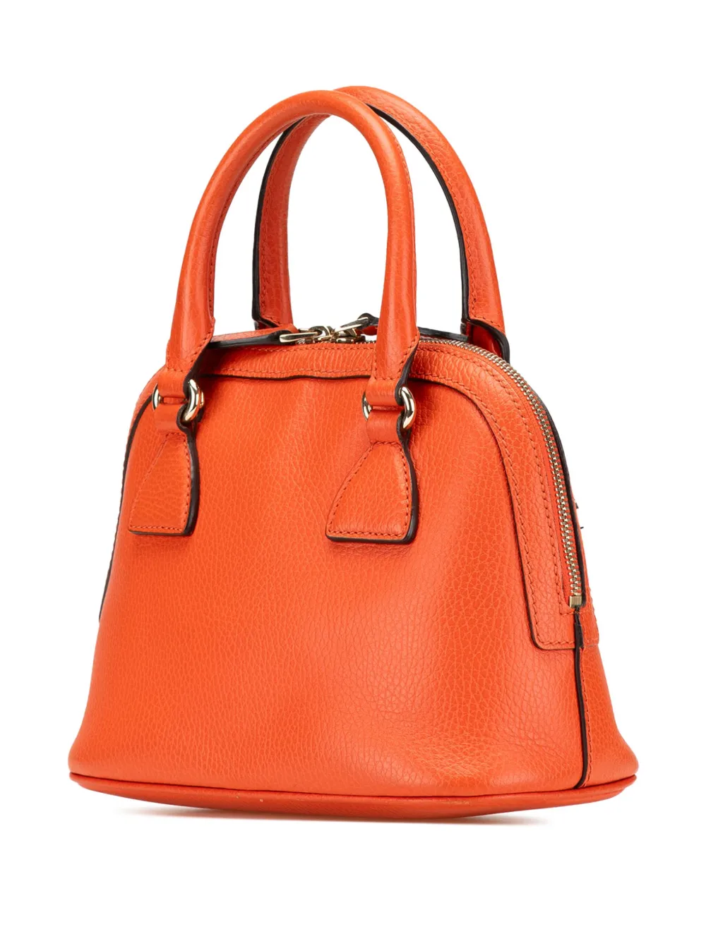 Gucci Pre-Owned 2000-2015 Mini Leather Interlocking G Dome satchel | Pre-Owned | Image 2