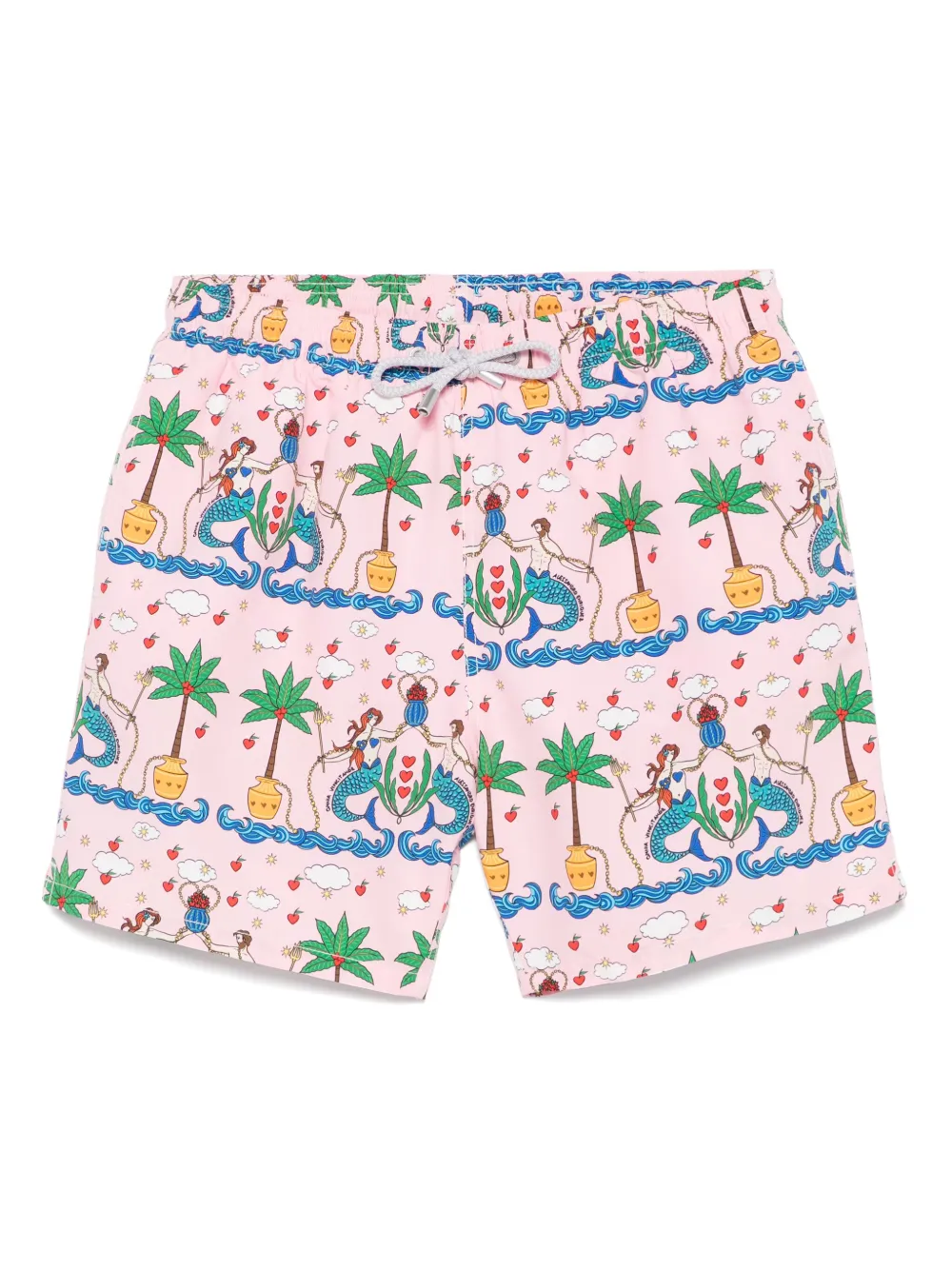 MC2 Saint Barth x Alessandro Enriquez Gustavia swim shorts | Pink | Image 1