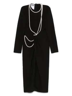 ほぼ未使用【MOSCHINO モスキーノ】ドレス ワンピース ブラック