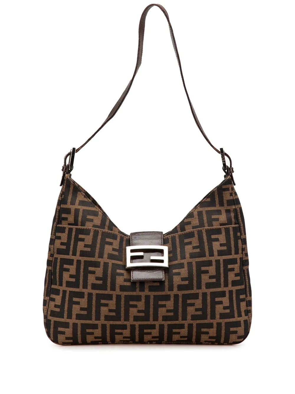 Fendi Pre-Owned 2000-2010 Zucca Canvas shoulder bag | Brown | Image 1