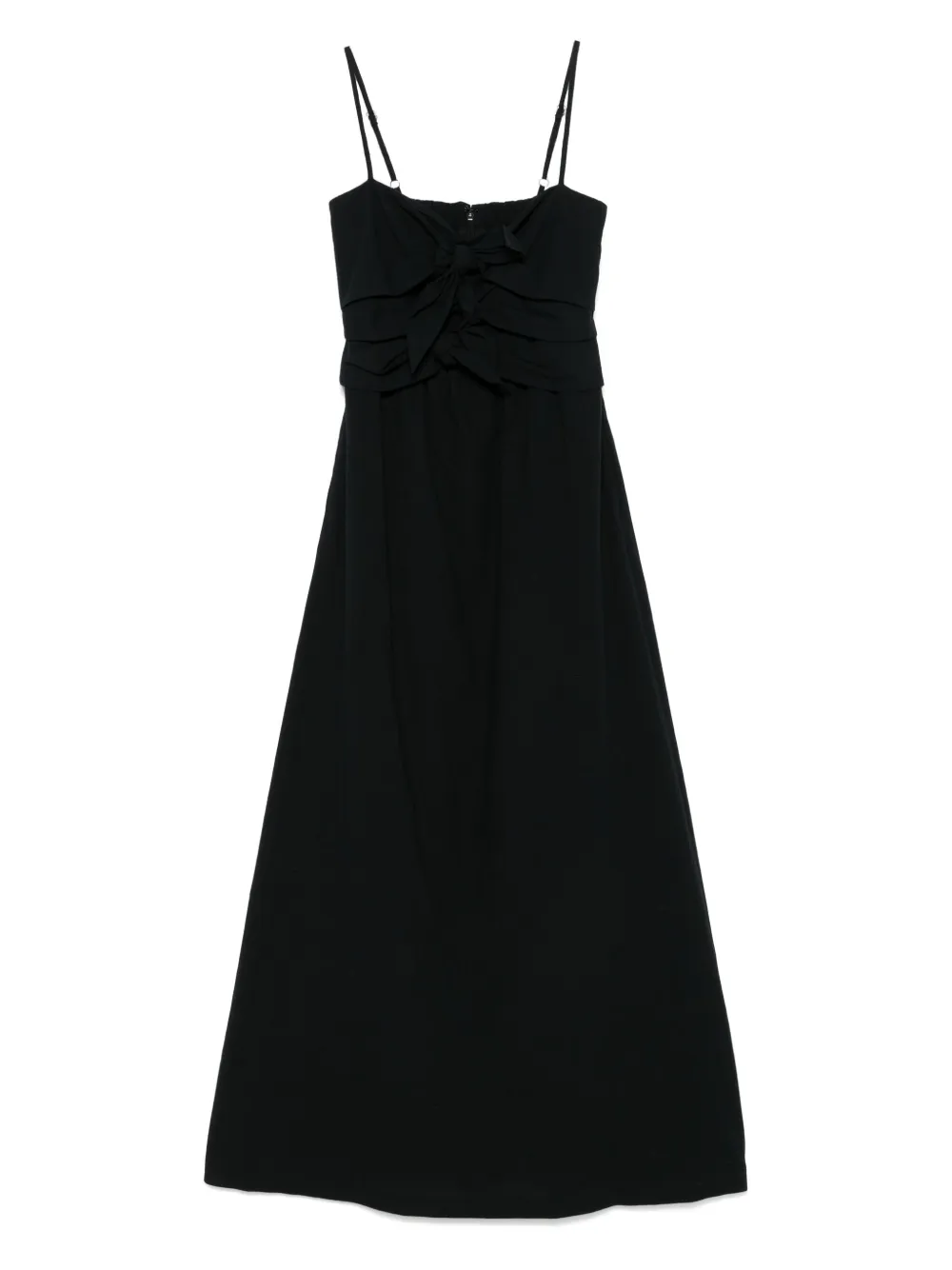 MSGM Klassisches Maxikleid | Schwarz | Image 1