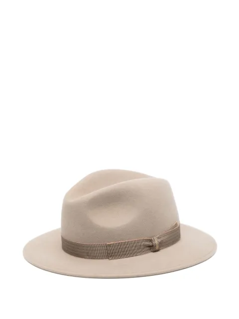 Borsalino felted fedora hat