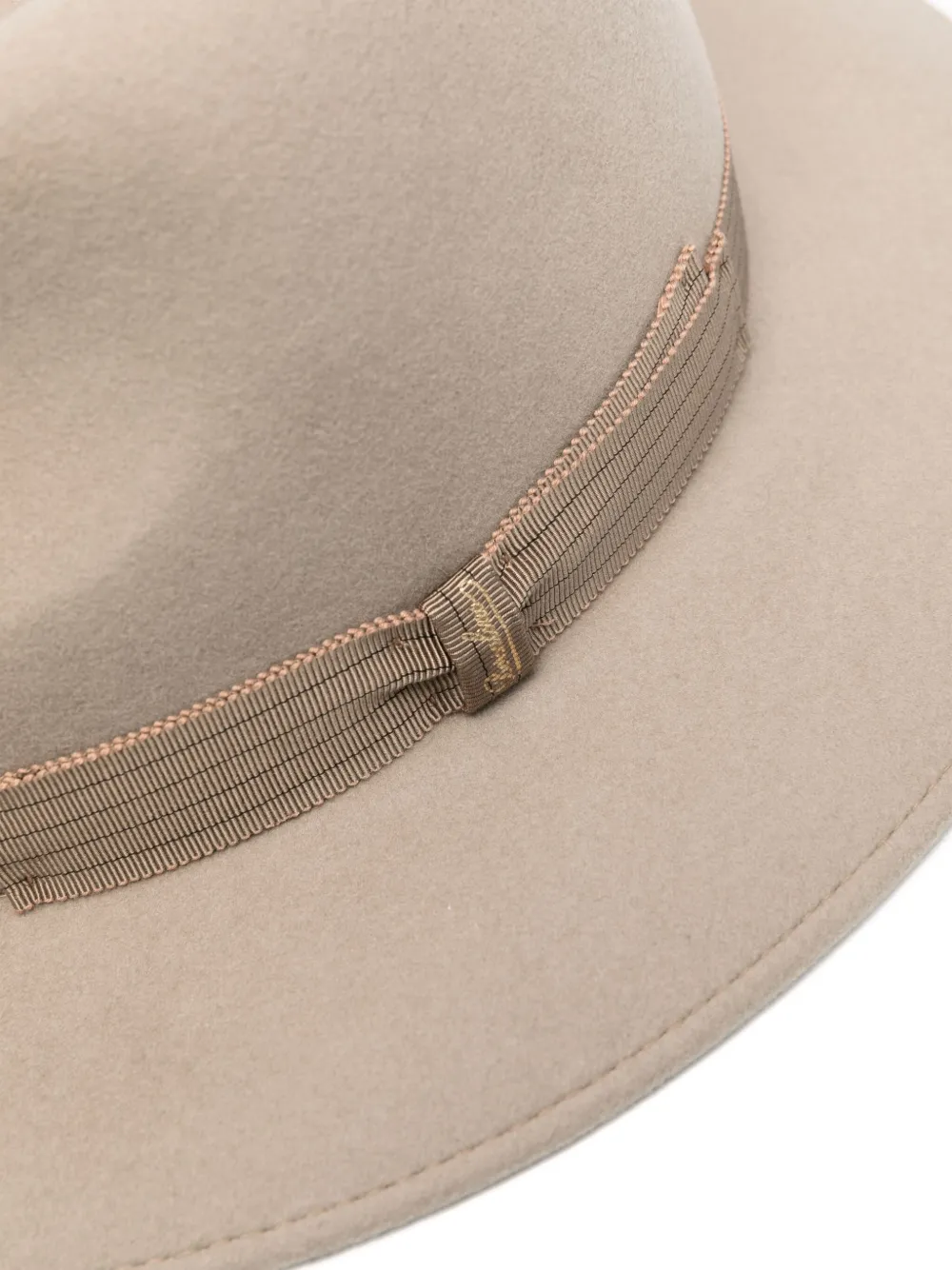 Borsalino Fedora hoed - Beige