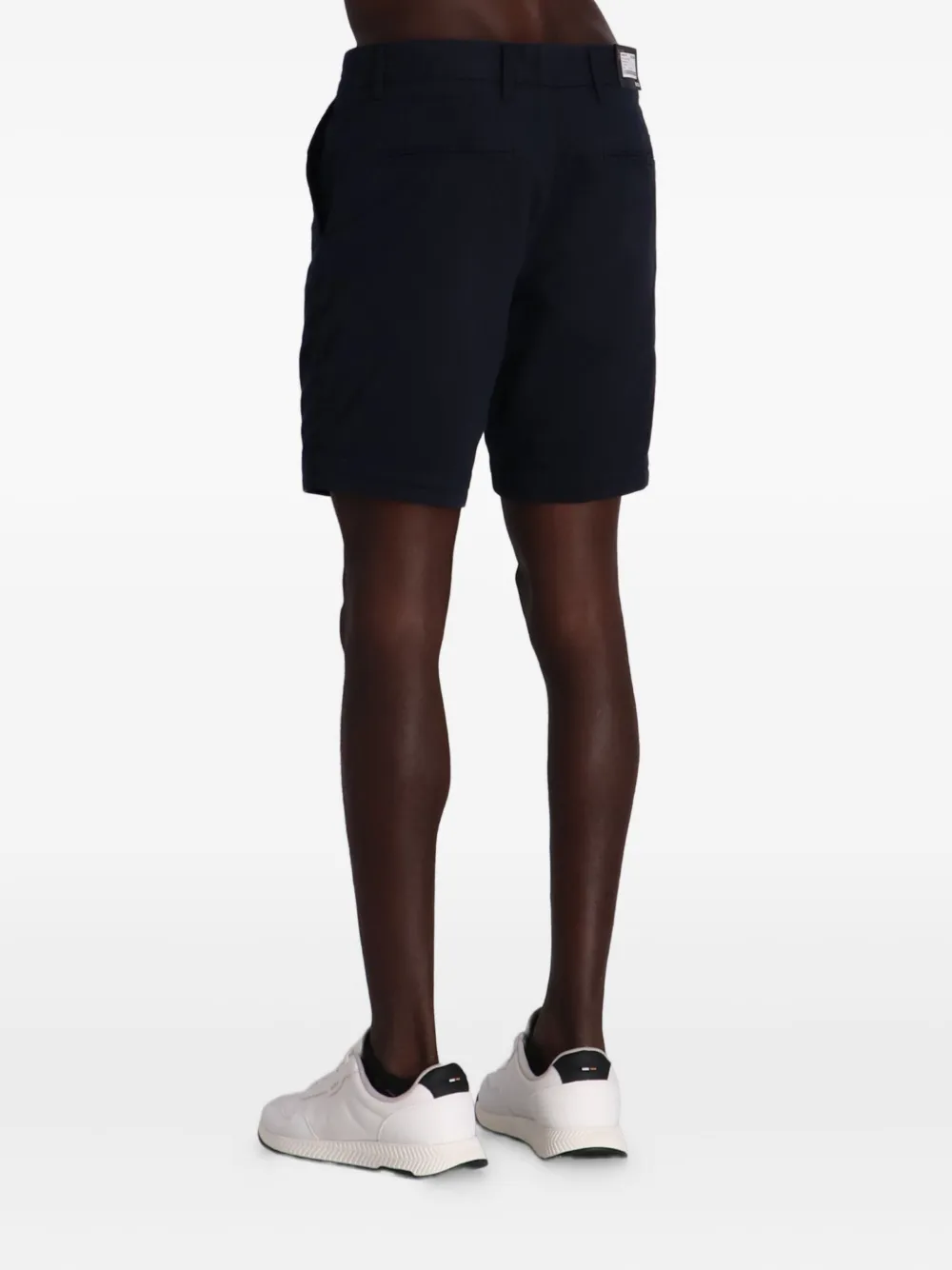Shop Hugo Boss Tailored Chino Shorts In Blau