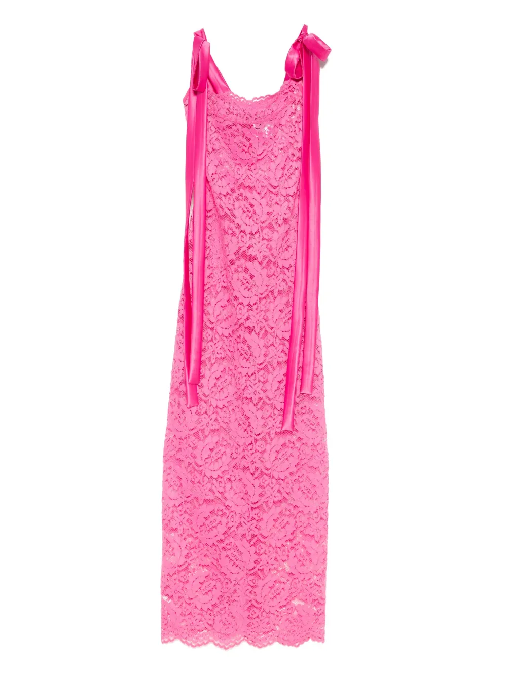 Atu Body Couture x Rue Ra maxi-dress met kant Roze