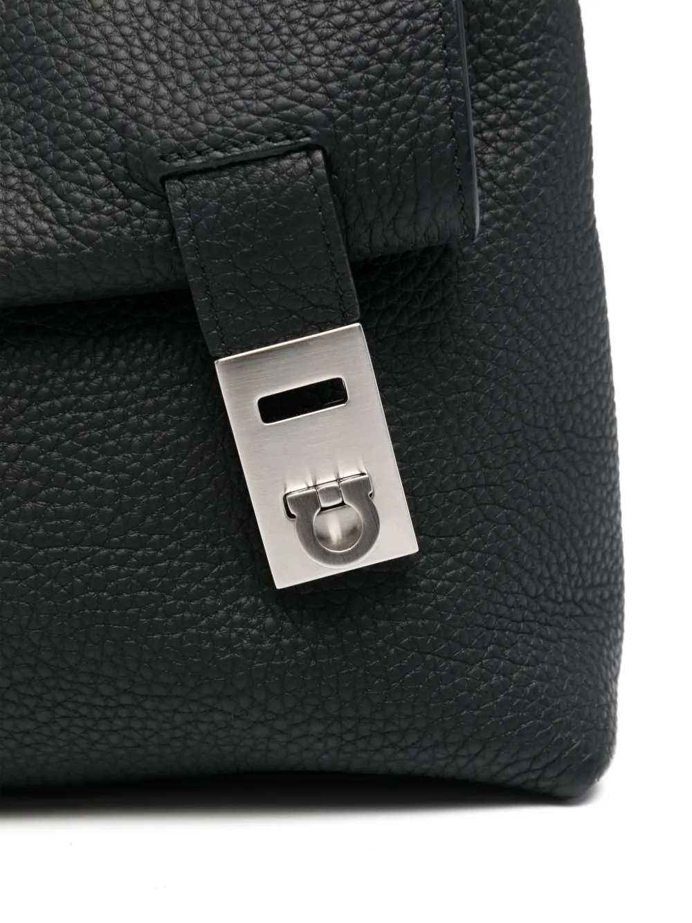 FERRAGAMO LEATHER TOTE BAG