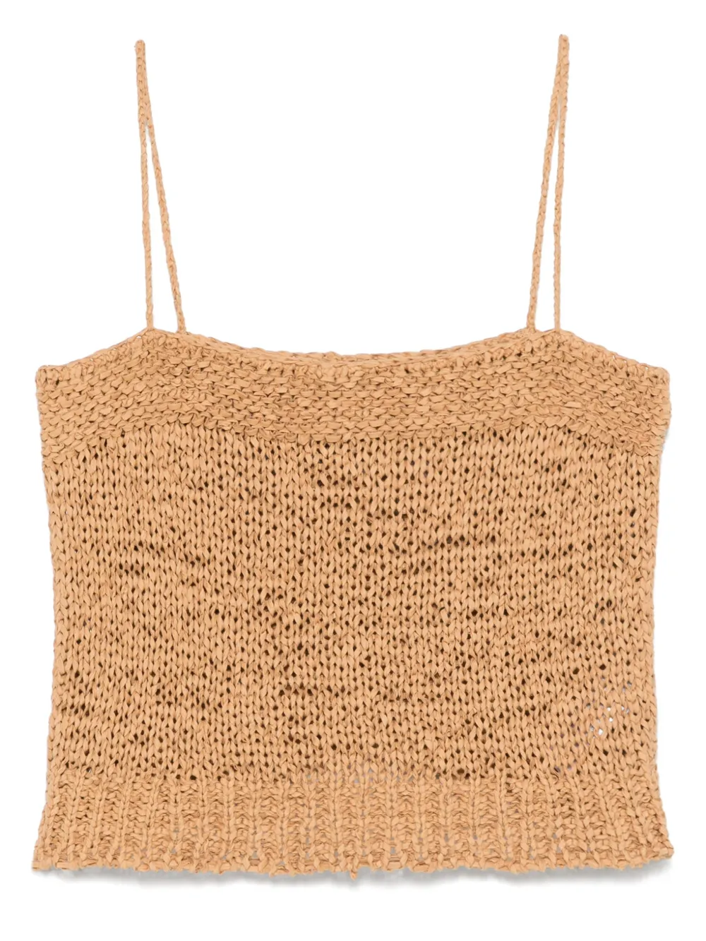 STAUD Haze tanktop Bruin