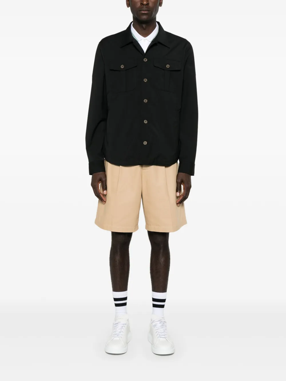 Myths wool-blend jacket | Shirt Jackets | Image 2