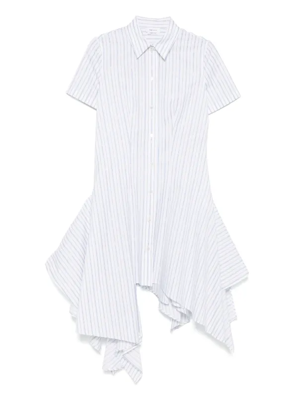 【Alexander McQueen】★striped shirt dress Alexander McQueen Striped Shirt Dress | White | FARFETCH