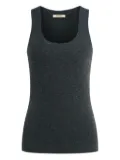 12 STOREEZ ribbed tank top - Grey