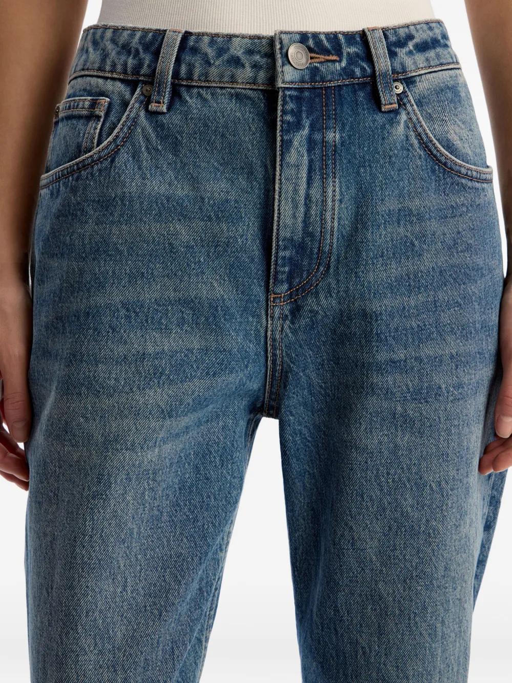 12 STOREEZ Straight jeans Blauw