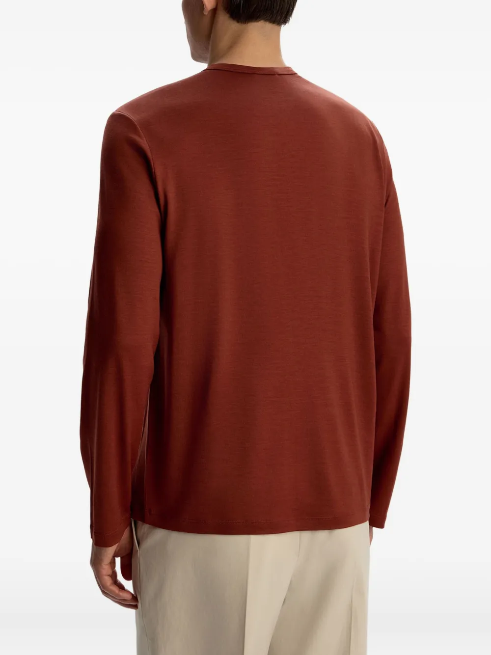 12 STOREEZ T-shirt met lange mouwen Rood
